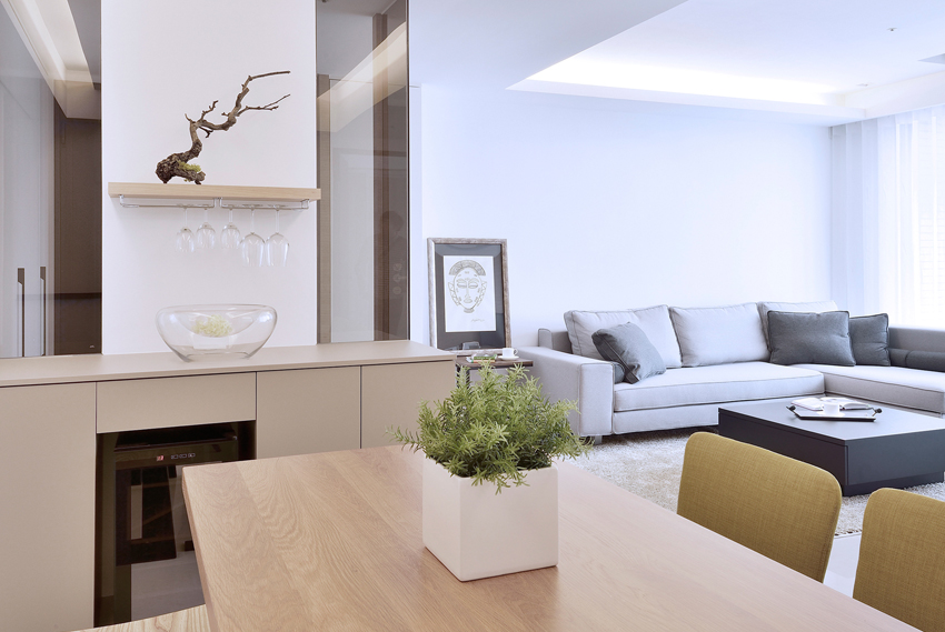 150平現(xiàn)代風格裝修效果圖[大連-金州-紅星海]